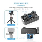 DJI Action4/3 스포츠 카메라용 Action5Pro 퀵 릴리스 자석베이스 1/4 인터페이스 어댑터 - 이미지 3