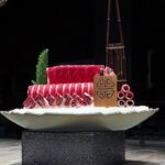 패션 연어 사시미 플레이트, 해산물 스타일, 빅 커피 뷔페 아이스 플레이트, 쇠고기 핫팟 쿠킹 플레이트, 그루퍼 플레이트 - 이미지 2