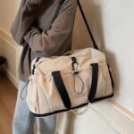 대용량 단거리 여행 가방 2024년 신형 건식 및 습식 분리 스포츠 피트니스 가방 여행 대기 보관 수하물 가방 - 이미지 3