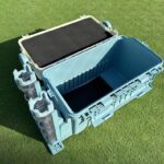 루야 낚시 박스 새로운 다기능 플러그인 낚싯대 컵 버킷은 낚시 박스 초경량 두꺼운 대용량 바다 낚시 보관 상자에 놓을 수 있습니다. - 이미지 3