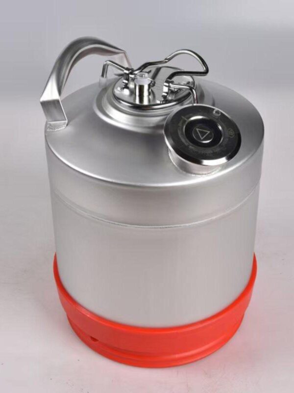 304 스테인리스 스틸 10L 싱글 헤드, 더블 헤드, 멀티 헤드 세척 배럴 크래프트 맥주 머신 파이프라인 세척 장비 KegLand