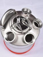 304 스테인리스 스틸 10L 싱글 헤드, 더블 헤드, 멀티 헤드 세척 배럴 크래프트 맥주 머신 파이프라인 세척 장비 KegLand - 이미지 3