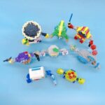 Wild Brawl 소형 다이아몬드 빌딩 블록 미니 마이크로 입자 DIY 게임 주변 장치 조립 장난감 - 이미지 4