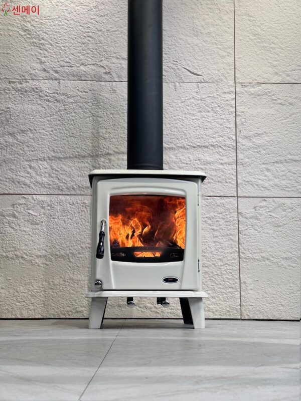 센메이 유럽식 주철 실제 불 벽난로 난방 스토브 연소 불 홈스테이 수직 주철 소형 벽난로 시리즈