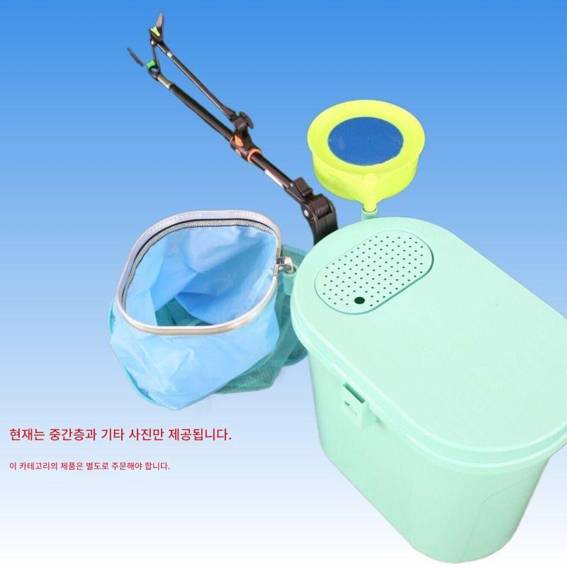 main_855014760520_0-1 2-in-1 낚시상자 의자 소형 중형 낚시상자 생선 보관상자 두꺼워진 낚시통 휴대용 통 살아있는 물고기 통에 앉을 수 있음 - 이미지 1