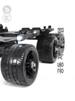 야외 문 캠핑카 메탈 블랙 군사 확장 전술 스타일 6륜 캠핑 트레일러 VIBESPACE - 이미지 4