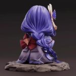 오리지널 신 게임 주변기기 Q버전 썬더 제너럴 토르 핸드메이드 장식품 모델 인형 자동차 친구 선물 - 이미지 3