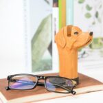 사무실 목재 공예 안경 프레임 창의적 수제 목각 보관 브래킷 안경 디스플레이 스탠드 선물 견고한 목재 - 이미지 3