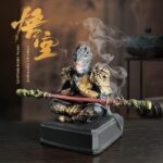 검은색 언어 오공 손 모형 수지 원숭이 왕 손 오공 크리에이티브 거실 데스크탑 자동차 장식품 장식 - 이미지 3