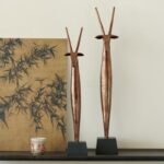 수입 알루미늄 청동 복고풍 추상 사슴 장식품 모델 룸 호텔 사무실 거실 입구 동물 장식품