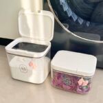 세탁비즈 보관함 대용량 밀폐형 방습 세탁가루 보관통 세탁세제 향비즈 방진용기 - 이미지 3