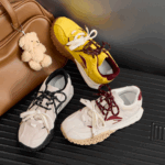 Fan Xiaoluone 키 키우기 독일 여성용 트레이닝화, 인기 스타일, 키 키우기 7CM 두께 밑창, 소형, 레트로, 캐주얼, 스포츠, 포레스트 검프화 - 이미지 2