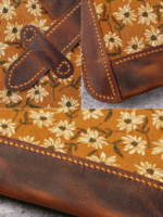 애플 노트북 가방 맥북에 적합한 오리지널 디자인 유럽 및 미국 레트로 개성 가죽 가방 커버 라이너 가방 핸드메이드 첫 번째 레이어 소가죽 V04-LFMACB - 이미지 4