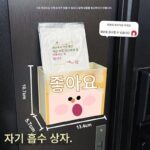 데스크탑, 마스크 펜꽂이, 귀여운 장식품, 보안문, 현관, 냉장고, 자석 스티커 장식용 자석 다기능 수납함 - 이미지 5