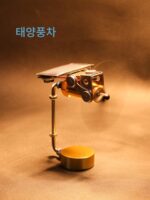 자동차용 태양열 고급 장식품 자동차 금속 모델 액세서리 팬 블레이드 창의적인 장식품 남성용 장식 - 이미지 4