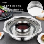 백란 핫팟 냄비 가정용 다기능 316 스테인리스 스틸 분지 만다린 오리 모자 아이 냄비 회전 리프팅 유도 조리기 - 이미지 4