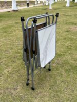 BBQ 야외 바베큐 테이블 알루미늄 합금 캠핑 테이블 캠핑 접이식 테이블 자율 주행 피크닉 장비 모바일 주방 - 이미지 5