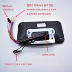 새로운 국가 표준 전기 자동차 방영 LCD 계기 F6 주행거리계 배터리 자동차 48V-72V 속도계 - 이미지 2