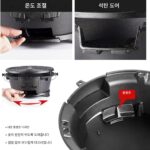 미국 수출용 주철 바베큐 그릴 식품등급 야외 피크닉 가든 숯불 바베큐 그릴 8인용 스토브 주변에서 차 만들기 - 이미지 4