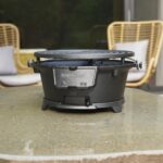 미국 수출용 주철 바베큐 그릴 식품등급 야외 피크닉 가든 숯불 바베큐 그릴 8인용 스토브 주변에서 차 만들기 - 이미지 5