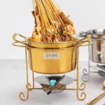 스테인리스 스틸 샤브샤브 냄비, 닭 냄비, 곱창 냄비, 끈 냄비, 상업용 유도 쿠커, 매운 냄비 - 이미지 3