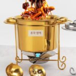 스테인리스 스틸 샤브샤브 냄비, 닭 냄비, 곱창 냄비, 끈 냄비, 상업용 유도 쿠커, 매운 냄비 - 이미지 4