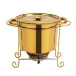 스테인리스 스틸 샤브샤브 냄비, 닭 냄비, 곱창 냄비, 끈 냄비, 상업용 유도 쿠커, 매운 냄비 - 이미지 5