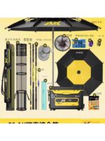 새로운 낚시 상자 낚시 장비 정리 낚시 의자 낚싯대 손 낚싯대 터렛 미끼 초경량 트렌디한 물고기 상자 - 이미지 4