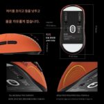 Incott G23 무선 마우스 핫스왑 가능 마이크로 스위치 장수명 게임용 마우스, 게임 및 사무용으로 전용 - 이미지 5