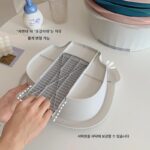 세면대 학생기숙사 세면대 세탁판 세탁 속옷 소형 세면대 통합 세탁대 속옷 세면대 벨트형 - 이미지 4