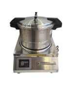 상업용 오목형 유도 밥솥 대용량 압력 밥솥 풀팟 본체 자석 스테인레스 스틸 모델 26~34cm 다목적 - 이미지 5