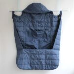 가을, 겨울 외출용 저렴하고 가벼운 일본산 휴대용 다운재킷, 후드 달린 아기용 망토, 유모차용 보온커버