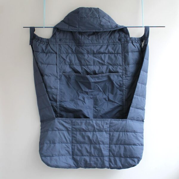 가을, 겨울 외출용 저렴하고 가벼운 일본산 휴대용 다운재킷, 후드 달린 아기용 망토, 유모차용 보온커버