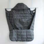 가을, 겨울 외출용 저렴하고 가벼운 일본산 휴대용 다운재킷, 후드 달린 아기용 망토, 유모차용 보온커버 - 이미지 3