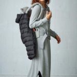 가을, 겨울 외출용 저렴하고 가벼운 일본산 휴대용 다운재킷, 후드 달린 아기용 망토, 유모차용 보온커버 - 이미지 4