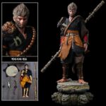 gk 게임 블랙 신화 오공 액션 피규어 애니메이션 모델 트렌디 플레이 장식품 손오공 동상 주변