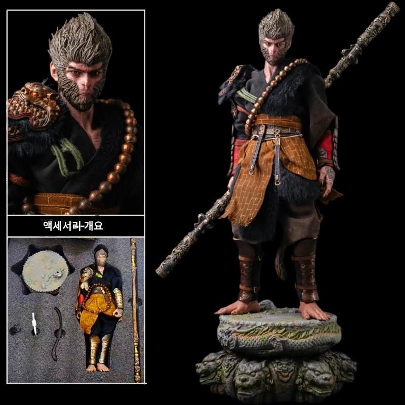 main_856944321617_0-1 gk 게임 블랙 신화 오공 액션 피규어 애니메이션 모델 트렌디 플레이 장식품 손오공 동상 주변 - 이미지 1