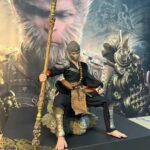 gk 게임 블랙 신화 오공 액션 피규어 애니메이션 모델 트렌디 플레이 장식품 손오공 동상 주변 - 이미지 4