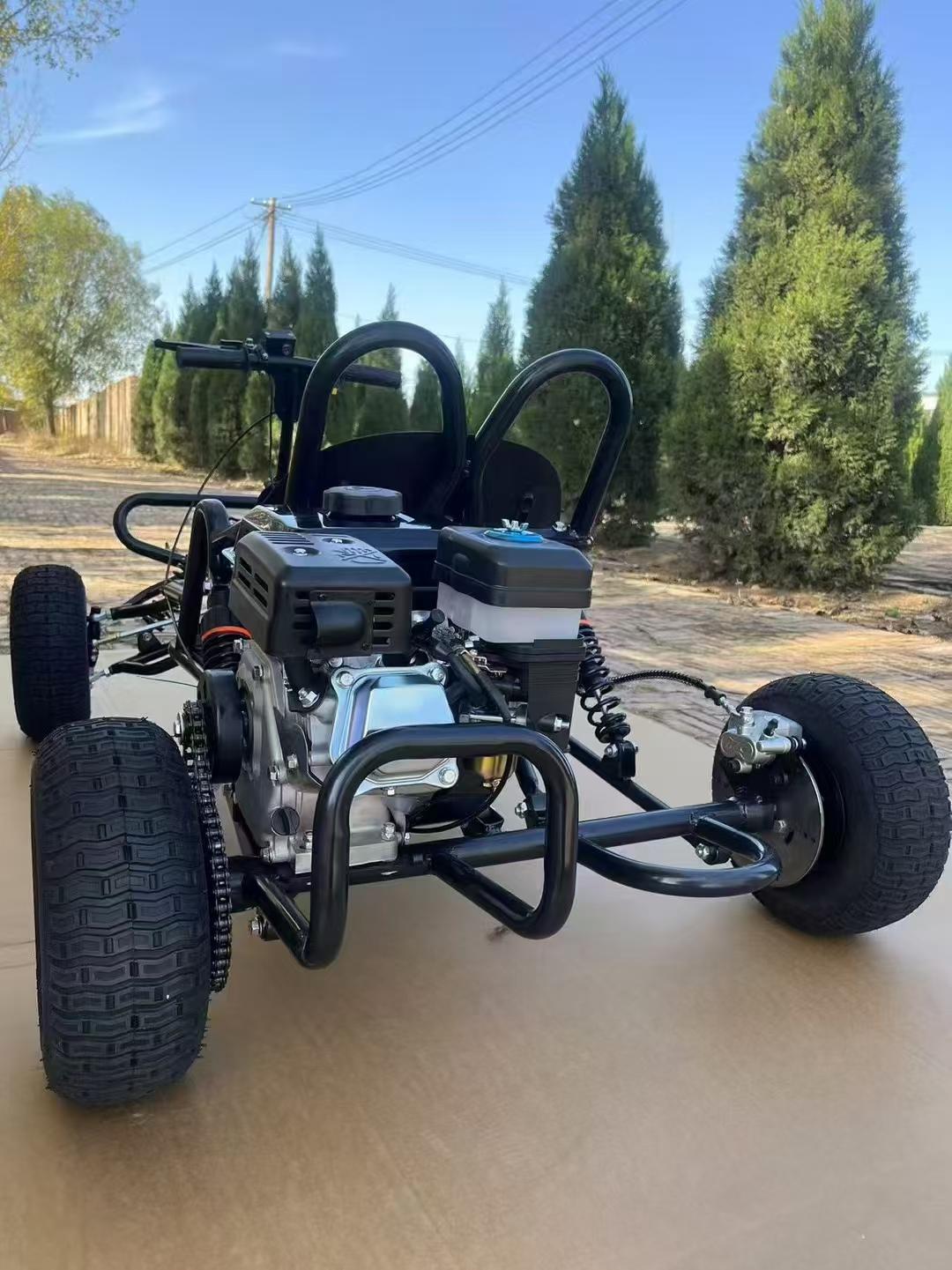 main_857120691738_0-1 4행정 오프로드 카트 연료 버전 전지형 미니 성인 드리프트 산악차 4륜 비치 랠리카 - 이미지 1