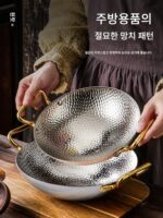 일본 수입 무지 두껍게 한 304 스테인리스 스틸 건조 냄비 상업용 알코올 스토브 특수 식기 겨울 따뜻한 수프 냄비 - 이미지 3