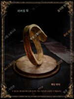 다크 소울 3 노인 반지 소울 시리즈 게임 주변 화생 반지 금속 실버 반지 착용 가능한 목걸이 - 이미지 4