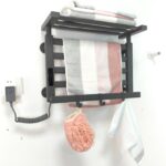 솔리드 전기 지능형 핫 타월 랙 욕실 욕실 홈 난방 건조 살균 목욕 타월 보관 랙 - 이미지 2