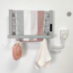 솔리드 전기 지능형 핫 타월 랙 욕실 욕실 홈 난방 건조 살균 목욕 타월 보관 랙 - 이미지 4