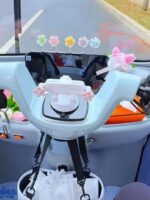 진펑 SU7 삼륜차 전용 모바일폰 홀더 야디테일링 X6 흡입컵 전기 4륜차 계기 스탠드 홀더 - 이미지 3