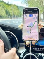 진펑 SU7 삼륜차 전용 모바일폰 홀더 야디테일링 X6 흡입컵 전기 4륜차 계기 스탠드 홀더 - 이미지 4