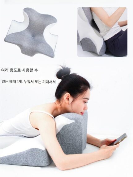 필로우 아일랜드 메모리 폼 다기능 파티션 수면 보호 경추 및 요추 베개 모바일 폰 베개 성인용 등 쿠션 베개
