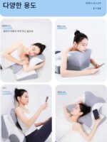 필로우 아일랜드 메모리 폼 다기능 파티션 수면 보호 경추 및 요추 베개 모바일 폰 베개 성인용 등 쿠션 베개 - 이미지 4