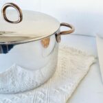 좋은 품질의 일체형 18/10 스테인리스 스틸 두껍고 높은 수프 냄비, 죽 냄비, 이중 귀가 있는 유도 조리기 26cm - 이미지 4