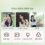 학생용 CCD 고화질 여행용 디지털 카메라 카드 머신 엔트리 플립 스크린 마이크로 싱글 카메라 여성 학생 파티 - 이미지 5