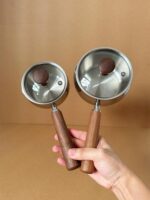 백창가 · 316 스테인리스 스틸 미니 호두 기름 붓는 냄비 기름 태우기 및 뚜껑이 있는 기름 붓기 냄비